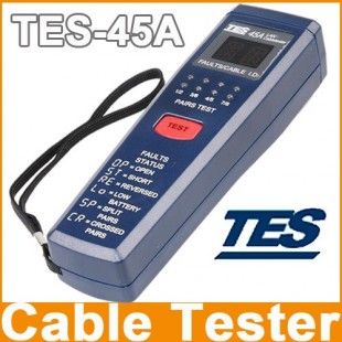 TES-45A网络缆线测试器