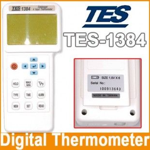 四信道温度计/记录器TES-1384