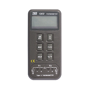 TES-1302双单道数字式温度表