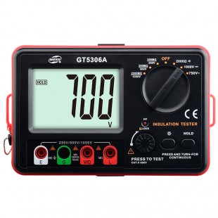 标智GT5306A绝缘电阻测试仪兆欧表电阻测试仪