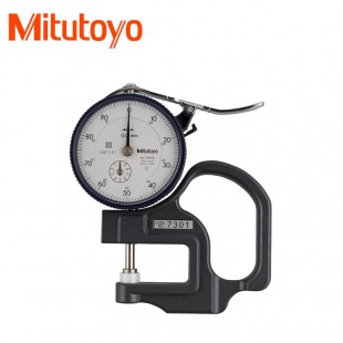 日本三丰Mitutoyo 7301 厚度计 厚度表 测厚规 厚度仪 0-10mm*0.01