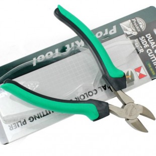 宝工（Pro'skit) 1PK-067DS 双色柄钛金斜口钳