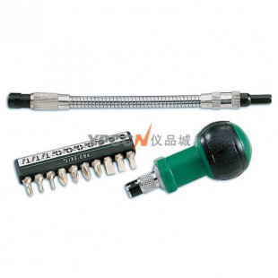 宝工（Pro'skit) 1PK-201 10合1软管棘轮替换起子组 螺丝刀套装