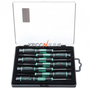 宝工（Pro'skit) SD-081A 7件套绿黑十字/一字精密起子组