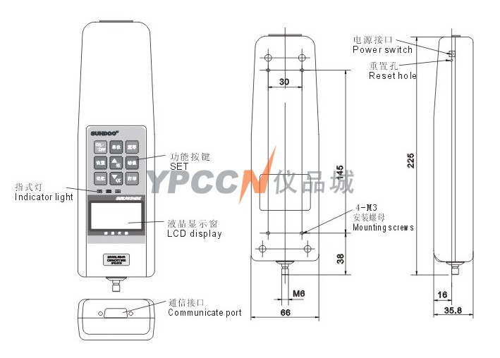SH-20F数显推拉力计