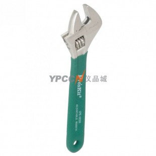 宝工（Pro'skit) 1PK-H026 6寸沾塑柄钛金防滑活动扳手(150mm)