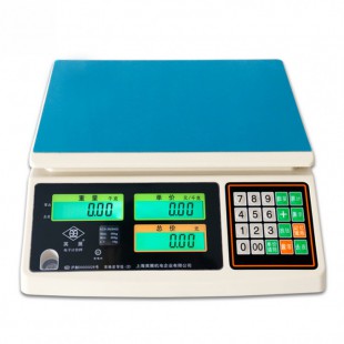 上海英展计价秤ACS-15(SA3)计价秤计价电子秤15kg/5g