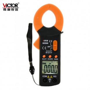 胜利仪器(VICTOR) VC6056D交直流电流表钳形数字万用表